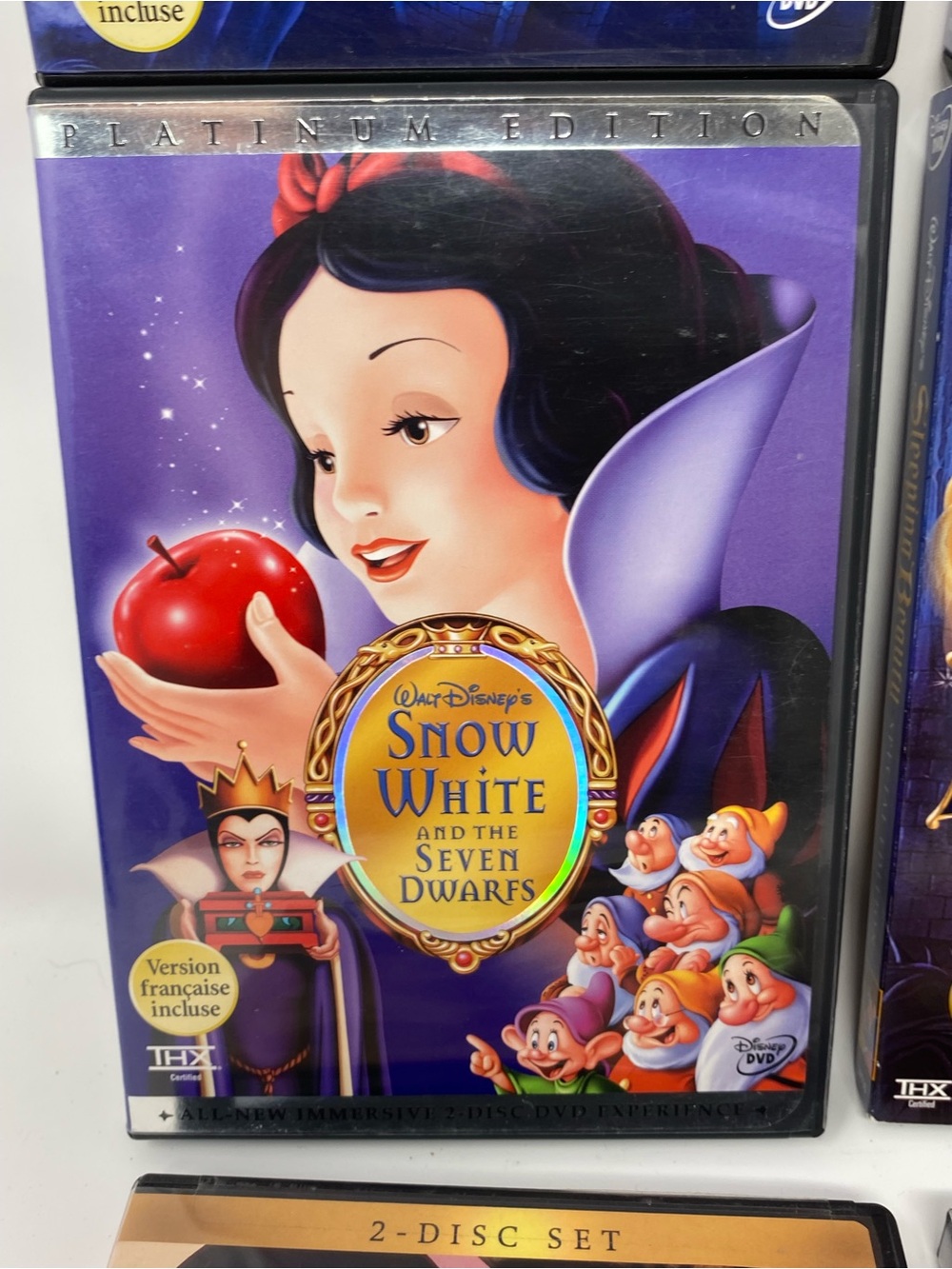 Disney Princess Collection DVD lot of 9 Sleeping Beauty Mulan Cinderella Brave - Picture 5 of 11